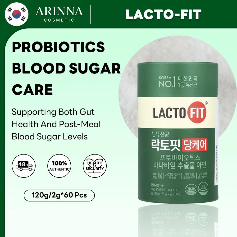 [Lacto-Fit] Probiotic Blood Sugar Care 2g*60 แท่ง