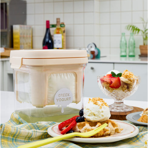 [VOAR] Yogurt & Whey Separator – ที่กรองโยเกิร์ตอัตโนมัติสําหรับโฮมเมด Greek Yogurt & Whey Extractio