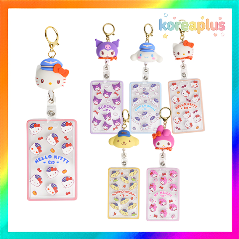 [SANRIO] ซองบัตรแบบมีแท่นดึง JEJU AIR x SANRIO กับตัวละครอย่าง Kitty และ Kuromi