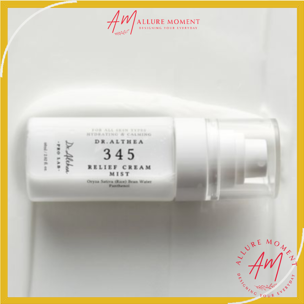 [Dr.Althea] 345 Relief Cream Mist 60 ml | เค-บิวตี้ ซูทติ้ง แอนด์ ไฮเดรติ้ง มิสท์ | มอยส์เจอร์ แบริเ