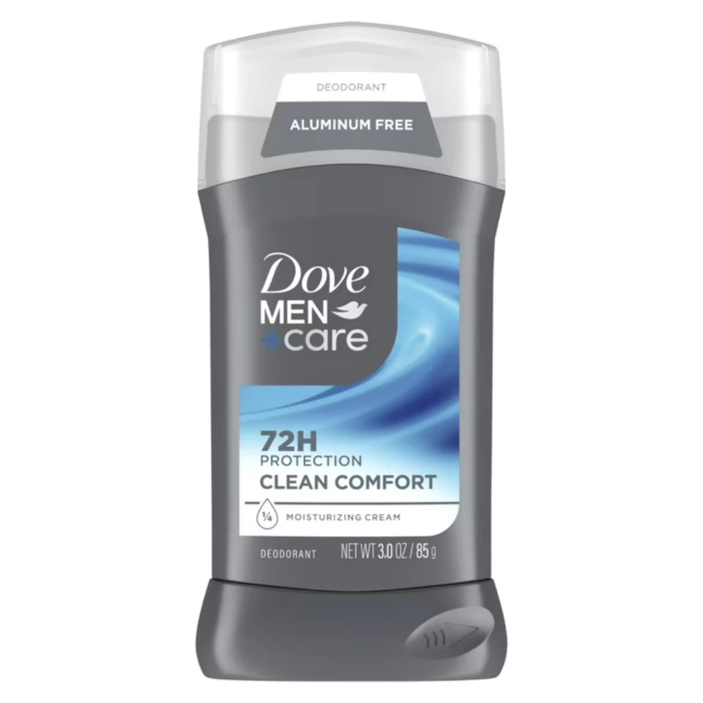 DOVE เมน+แคร์ ดีโอโดแรนท์สติ๊ก คลีน คอมฟอร์ท 85มล. ปกป้องกลิ่นกาย บรรเทาอาการระคายเคืองผิว จากเกาหลี