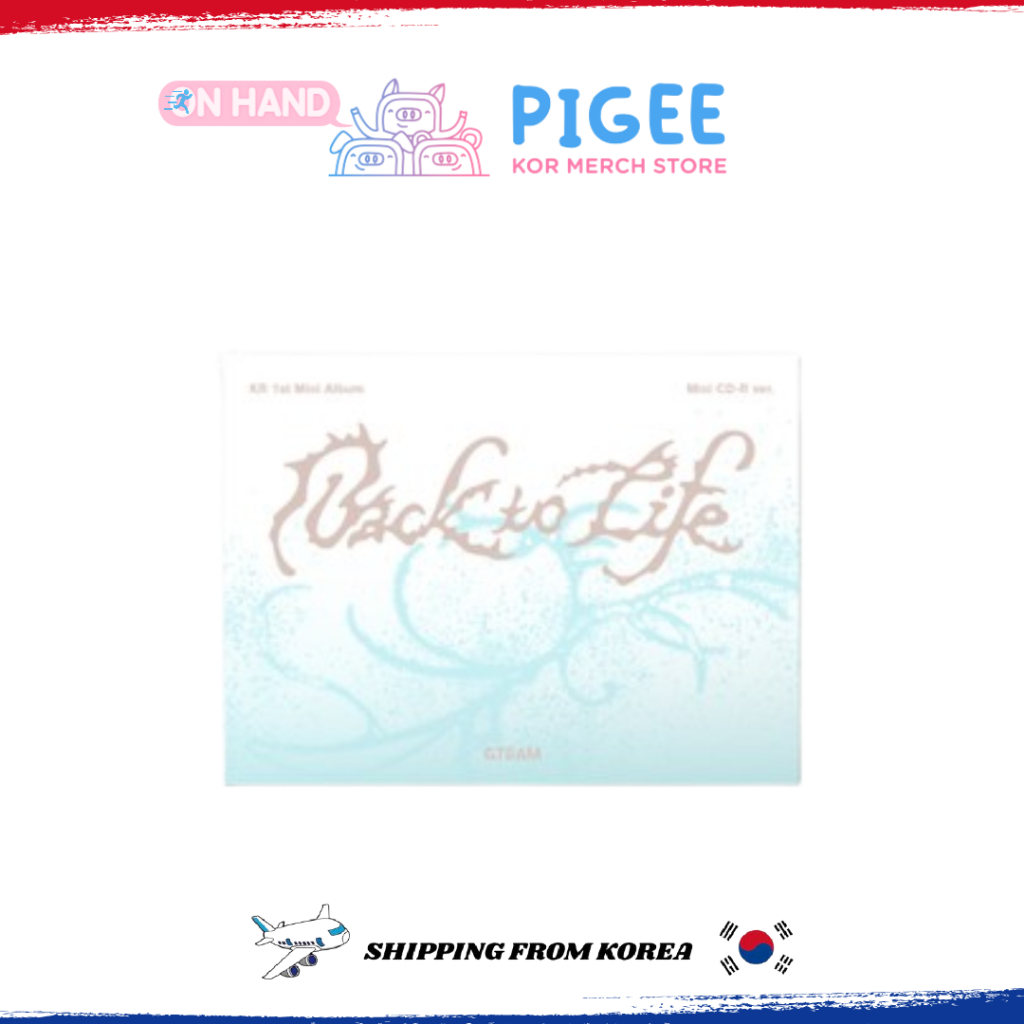 &TEAM - [ BACK TO LIFE ] 1ST MINI ALBUM (MINI CD-R Ver.)