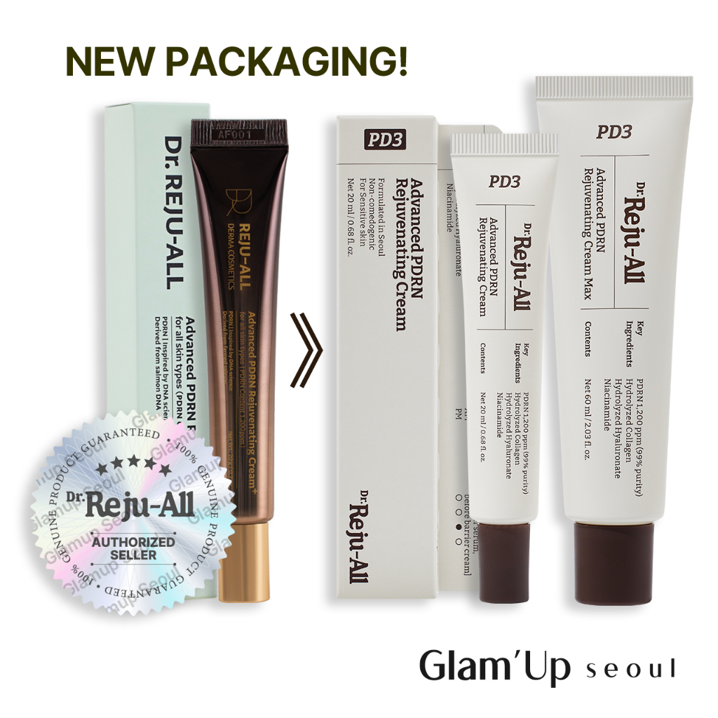 🇰🇷[REJUALL] (พร้อมส่ง) PDRN Repair/Relief PD3 Rejuvenating Cream - PDRN มากกว่า Rejuvenex Cream for Whitening, Anti-Aging, Repair Cream จากร้านขายยาเกาหลี Dr.Reju-all