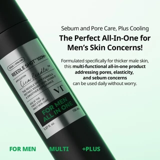 [VT] Reedle Shot for Man All-in-one Pore & Sebum & Moisturizing care [Official Flagship]