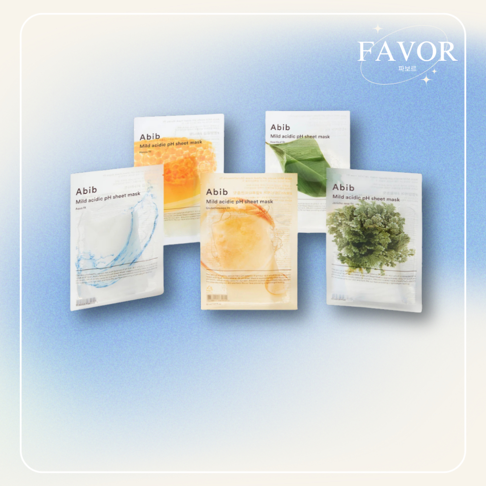 Abib Mild Acidic pH Sheet Heartleaf Fit Mask