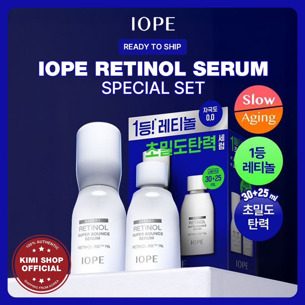 [IOPE] Retinol Super Bounce Serum 30mL+25mL Special Set