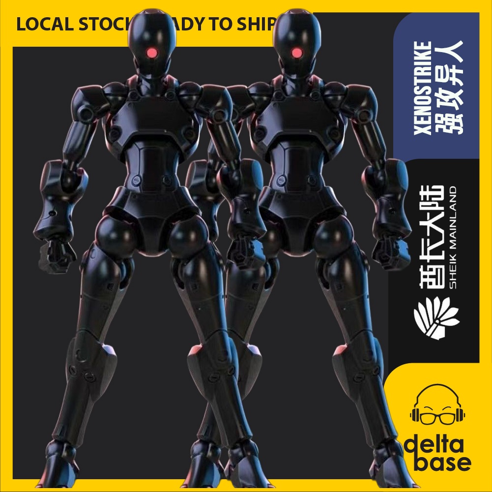 XENOSTRAIKE (สีดํา) จาก 3 MIN PROJECT โดย SHEIK MAINLAND