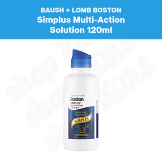 [Bausch + Lomb] Boston Simplus Multi-Action Contact Lens Solution – 120ml