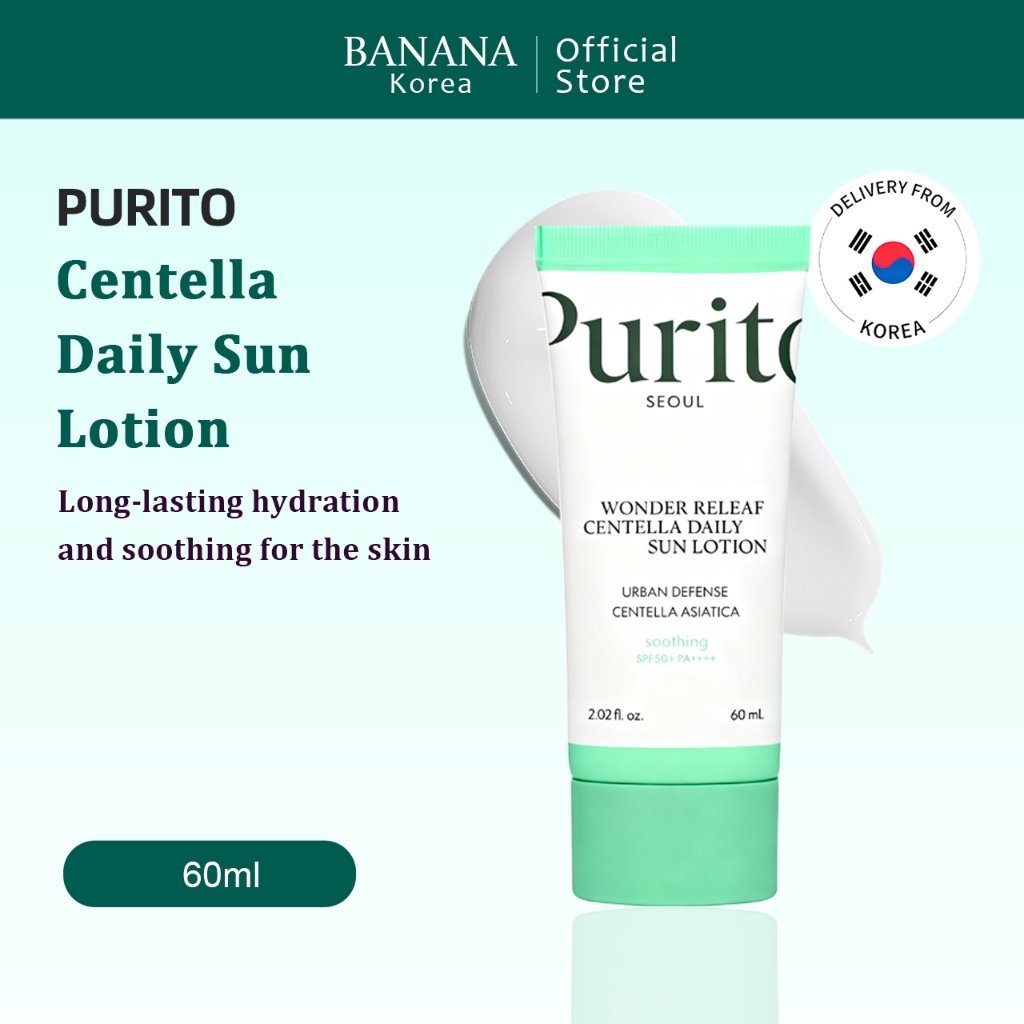 [PURITO] Wonder Releaf Centella Daily Sun Lotion 60ml