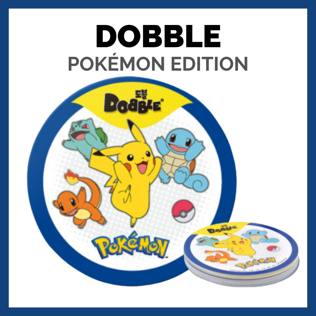 [Dobble] Pokémon Edition, Family & Kids Speed Card Game, สินค้าเกาหลีอย่างเป็นทางการ