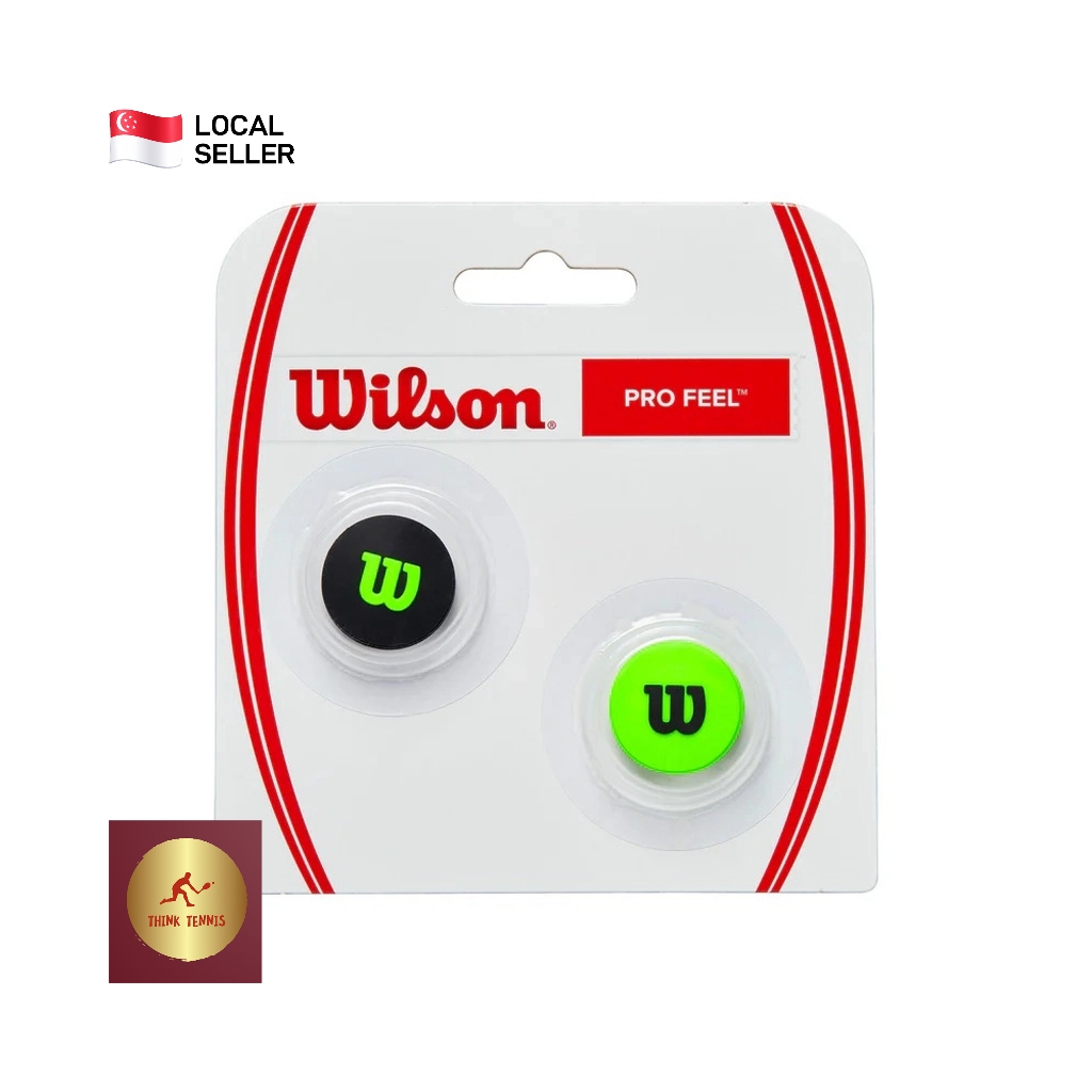 Wilson Blade Pro Feel Dampener 2 Pack (Tennis Racket Vibration Dampener)