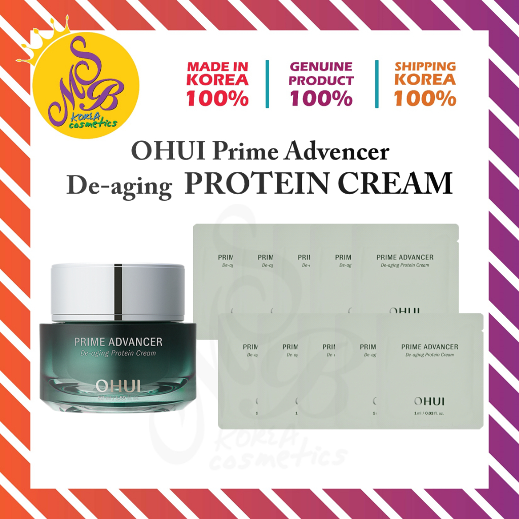 [OHUI] PRIME ADVANCER De-aging PDRN Booster SHOT 1ml (TravelSize, เครื่องสําอางเกาหลี)