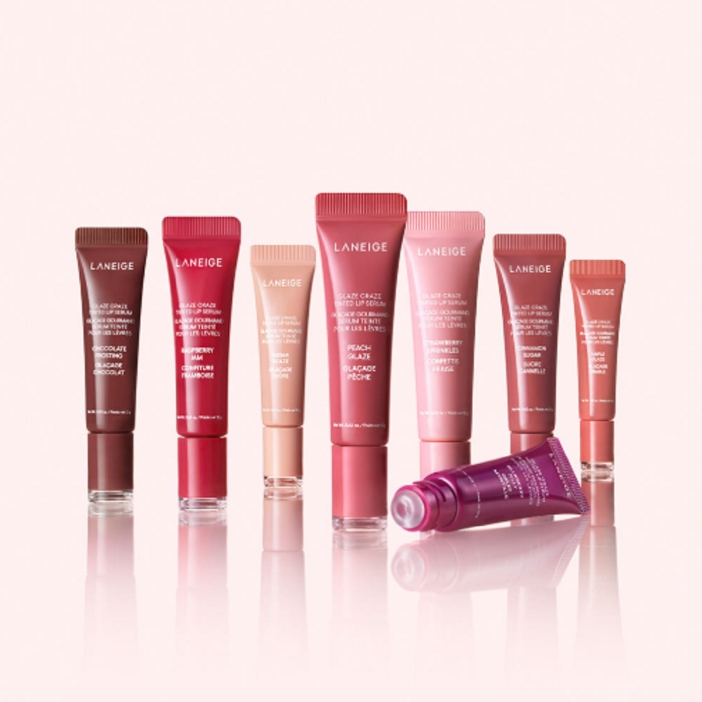 LANEIGE Glaze Craze Tinted Lip Serum Donut Lip Blam