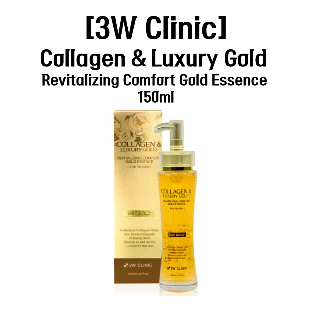 [3W Clinic] Collagen & Luxury Gold Essence 150ml