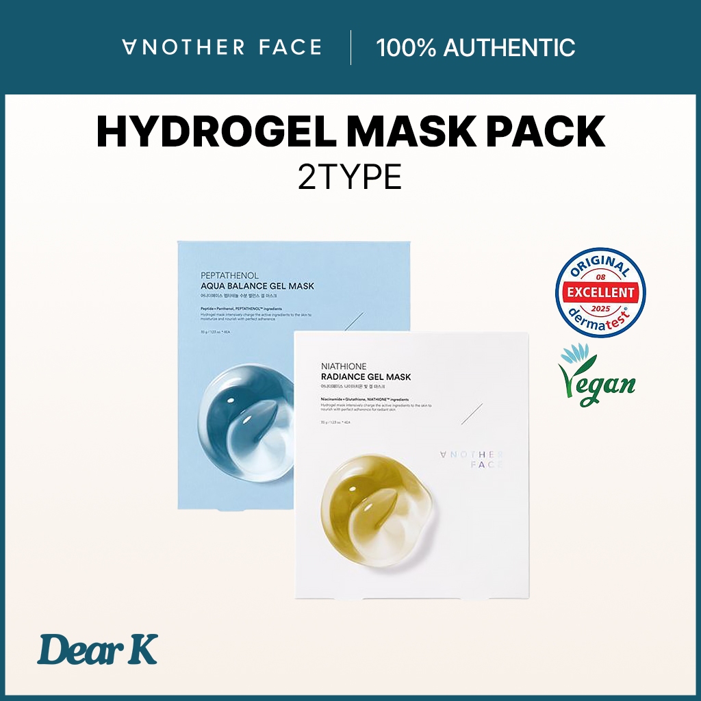 [ANOTHER FACE] Hydrogel Mask Pack 4Sheeps | 2ประเภท