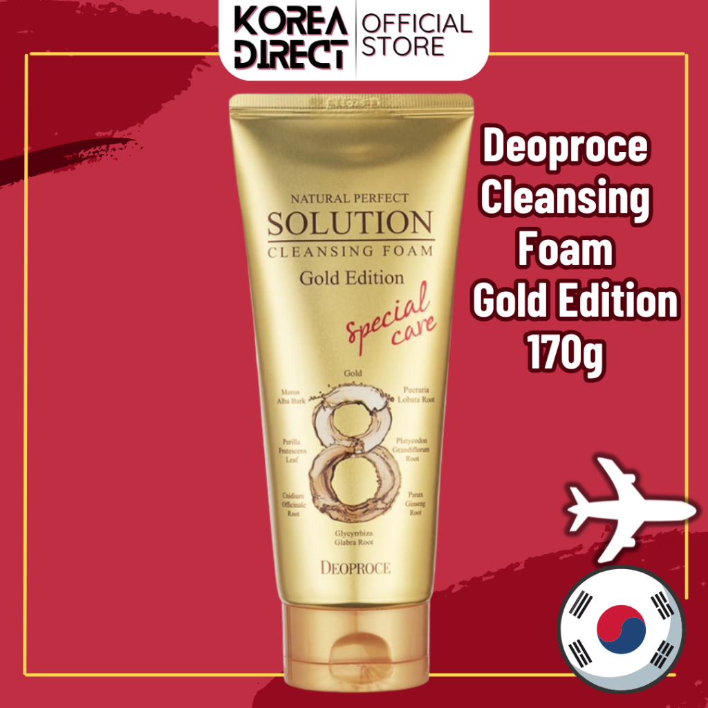 [COSTCO Korea] โฟมล้างหน้า Deoproce Natural Perfect Solution - KOREA DIRECT