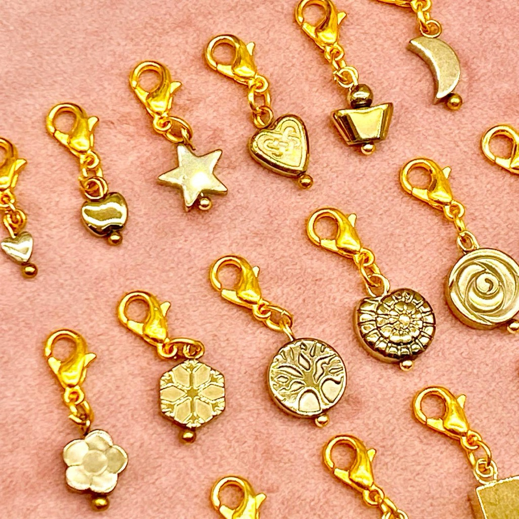 Pyrite Charms More Bracelet KeyChain Bag (โชคลาภความมั่งคั่ง)