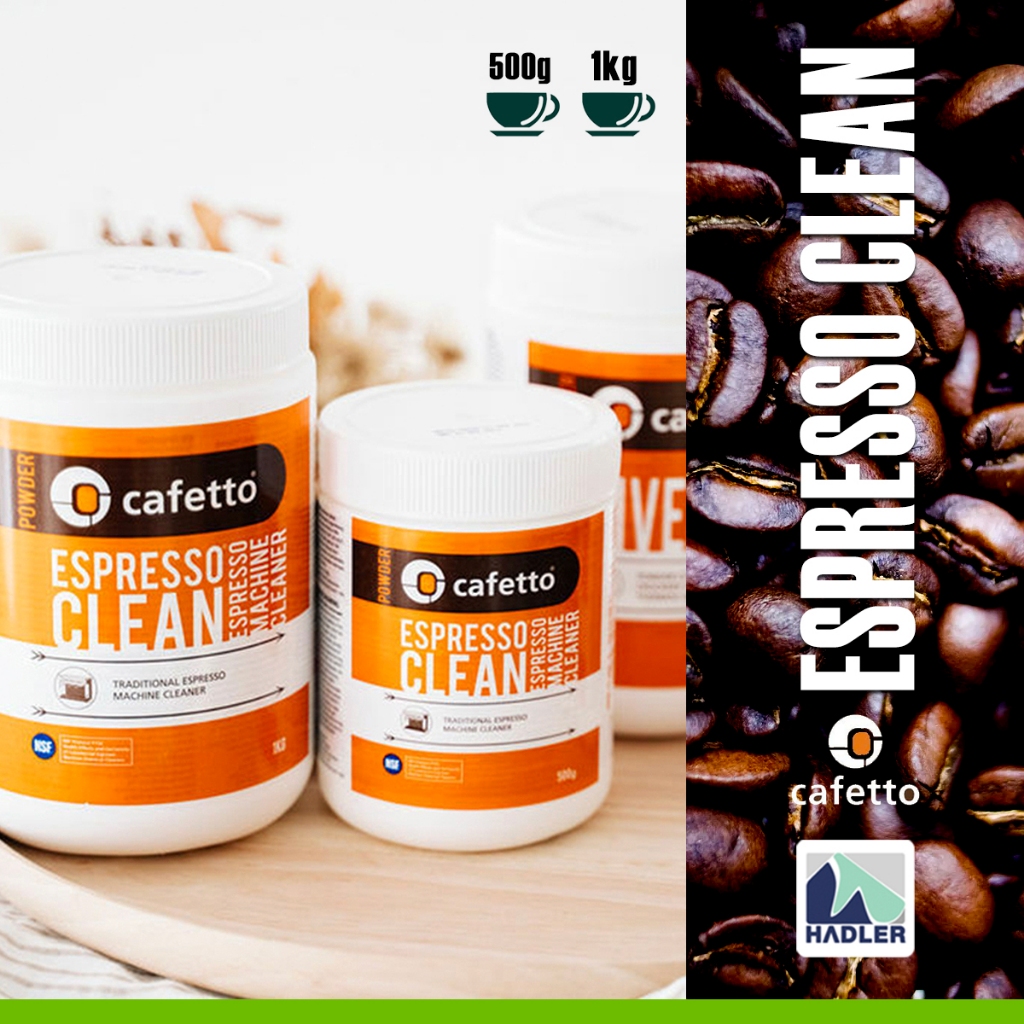 Cafetto Coffee Espresso Machine Cleaning Powder (500g / 1kg) ทําความสะอาดระดับมืออาชีพ