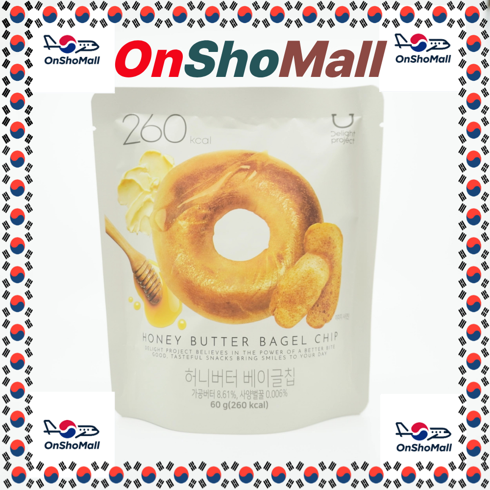 Delight Project Honey Butter Bagel Chips - K-Snack เกาหลีหวาน | มะกอกหนุ่มกรอบสําหรับผู้หญิง