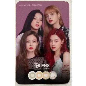 การ์ดสะสม BLACKPINK X OLENS
