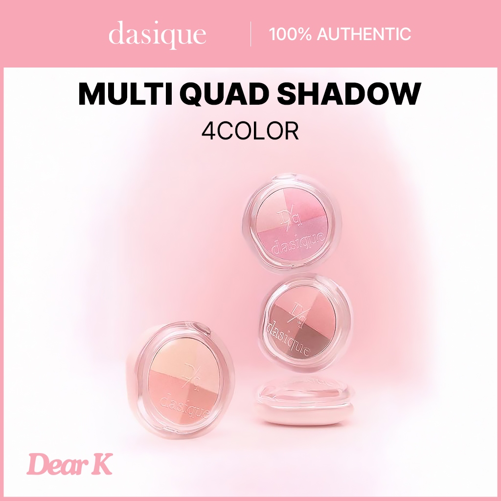 [DASIQUE] Multi Quad Shadow 3.5g | 4สี | อายชาโดว์ | คอนทัวร์ | ปากกาเน้นข้อความ