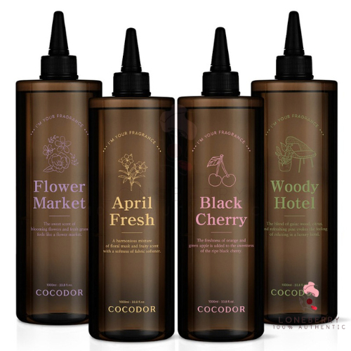 COCODOR Diffuser Refill 1000ml | น้ำหอมเติมขวดก้านไม้หอม กลิ่นหอมยาวนาน