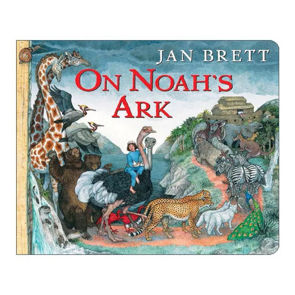 บนโนอาห์ Ark โดย Jan Brett