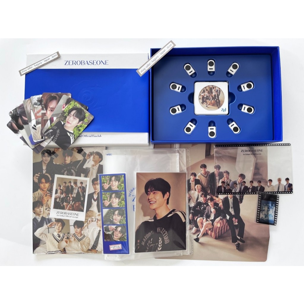 Zerobaseone zb1 1st 2nd 3rd สมาชิก fanclub ชุดสินค้า