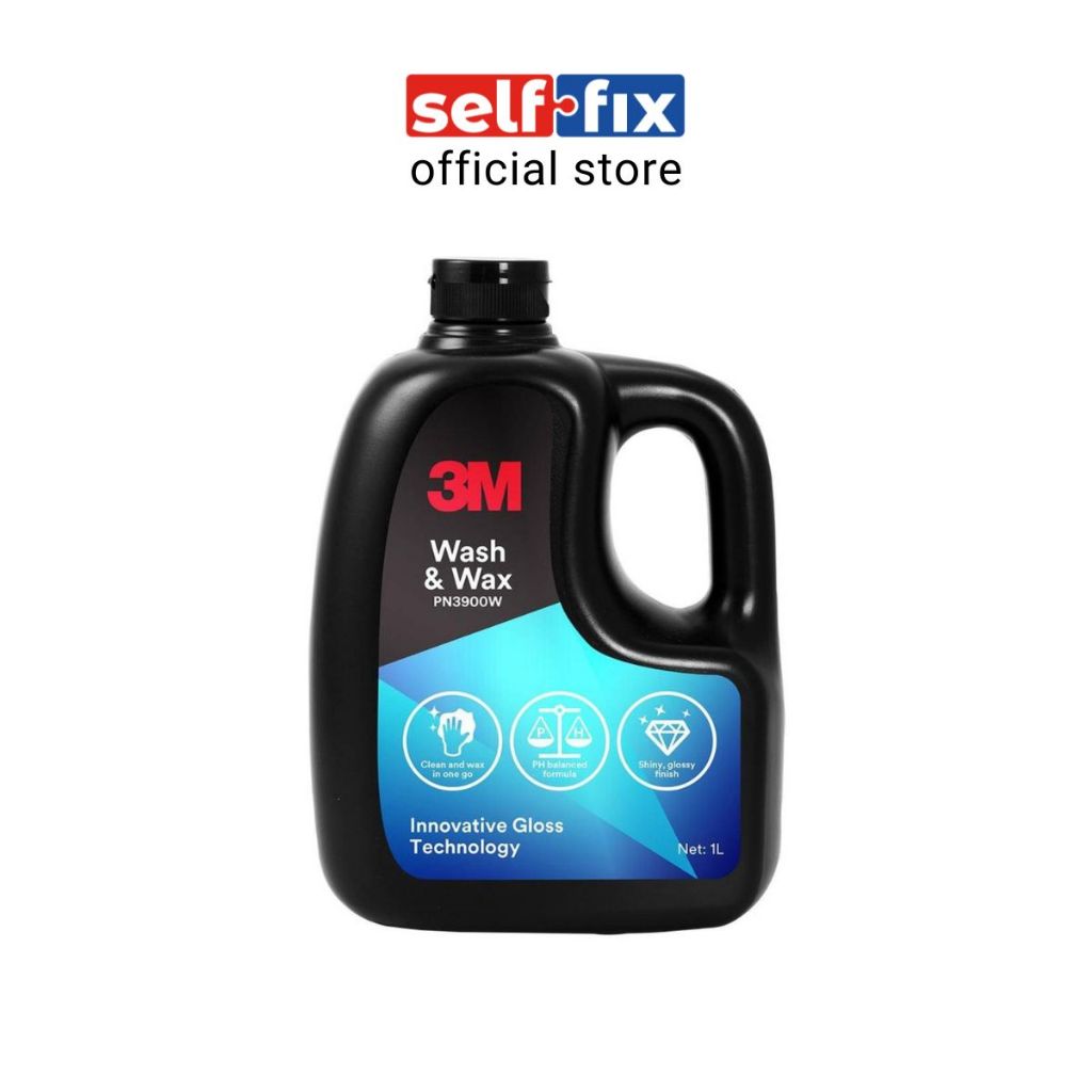 3M Car Wash & Wax 1 Litre (PN39000W)