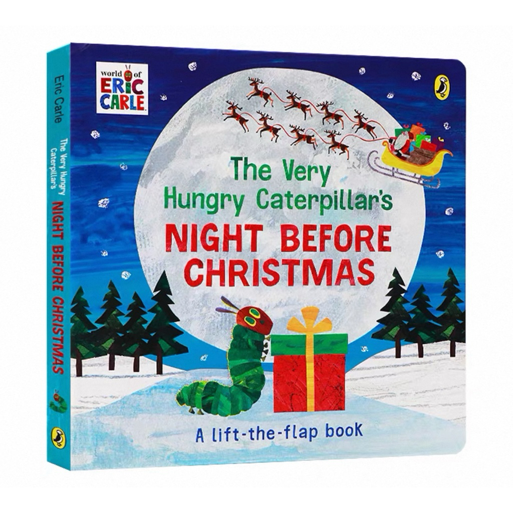 Eric Carle The Very Hungry Caterpillars Night ก่อนคริสต์มาส (Board Book)