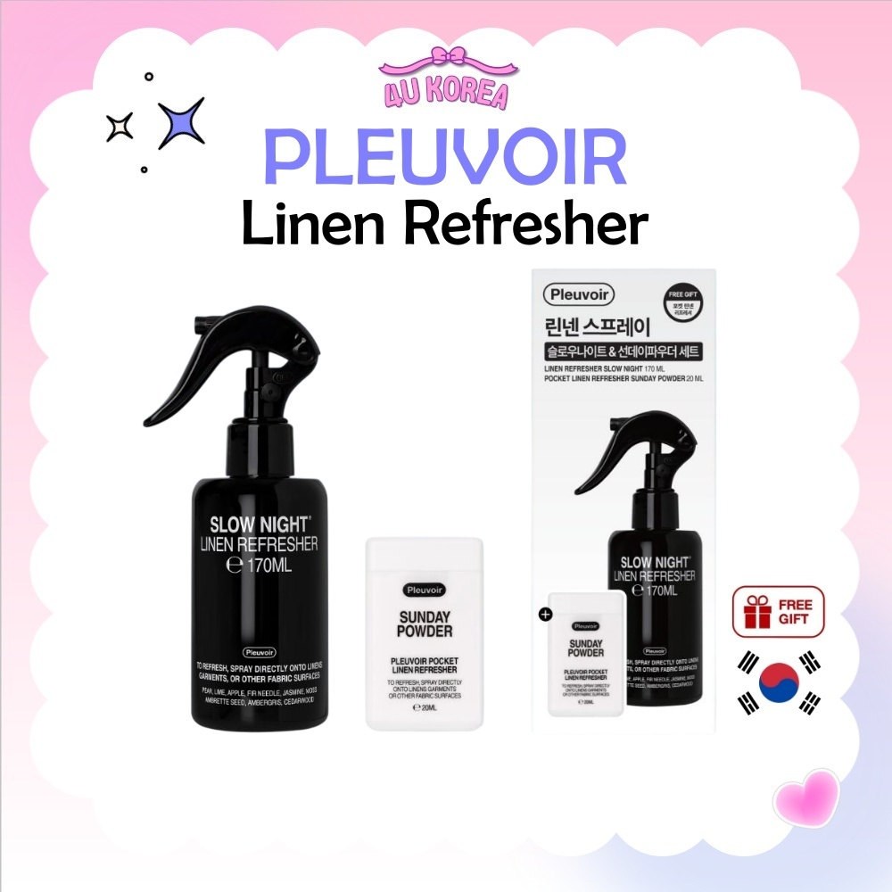 PLEUVOIR  Linen Refresher 170ml - 4 กลิ่น / K-LIVING