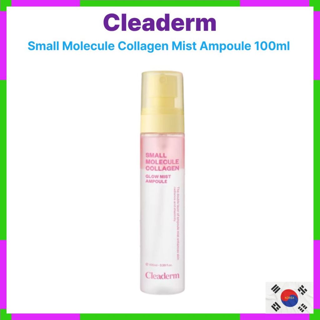 Cleaderm Small Molecule Collagen Mist Ampoule 100ml – Elasticity, Radiance, Inner Dryness Solution