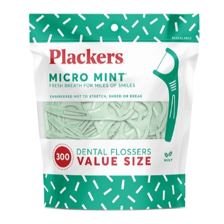 Plackers ไหมขัดฟัน Micro Mint 300P