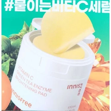 OLIVE YOUNG Vitamin C Green Tea Enzyme Brightening Pad 70 Pad thumbnail 5