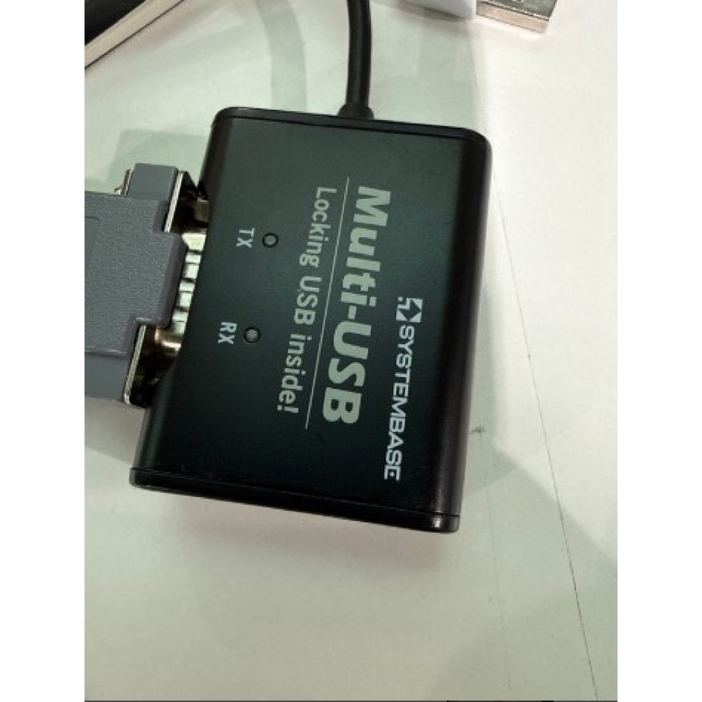 SystemBase Multi-1/USB RS232 DB9M 921.6 kbps USB ถึง 1 พอร์ต RS232 Converter