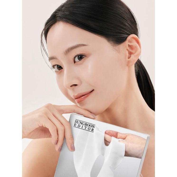 ส่วนผสมบรรณาธิการ Deep Collagen Power Boosting Mask | 37กรัม x 4 แผ่น | 2,160,000ppb คอลลาเจน | มาส์