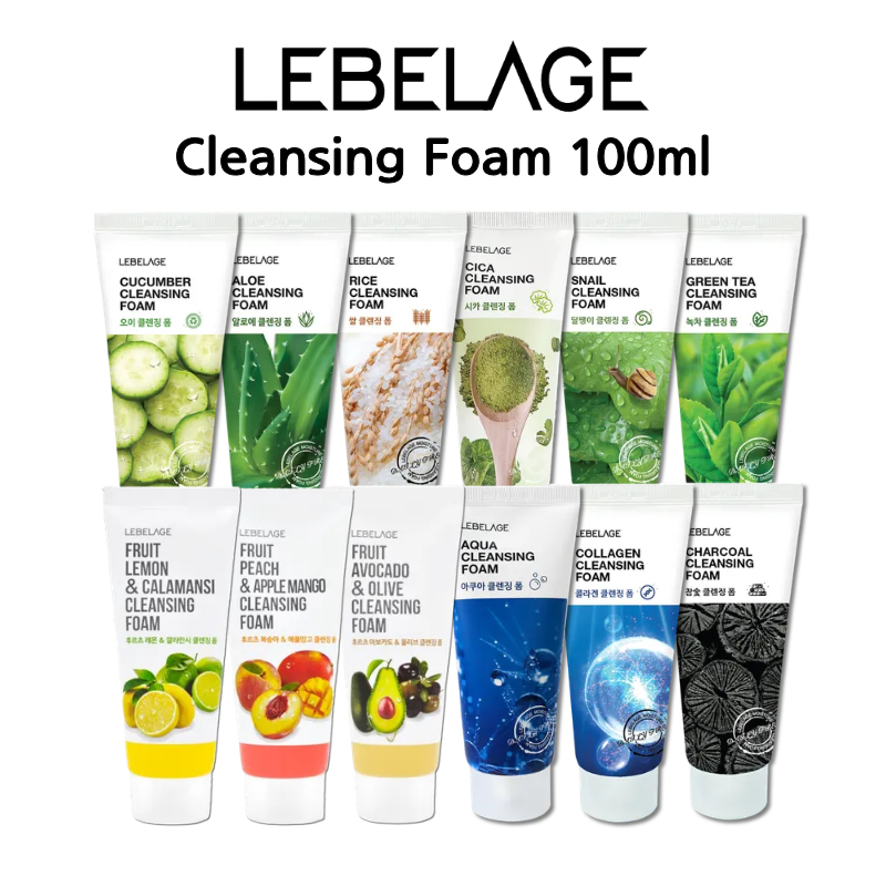 [LEBELAGE] CLEANSING FOAM 100ml 12ชนิด