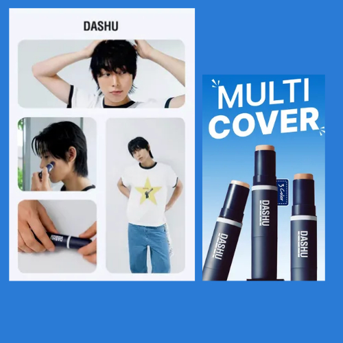 DASHU MENNS MULTI COVER STICK FOUNDATION SPF50+ PA++++ 12g – 3 สี (LIGHT / NEUTRAL / SAND)