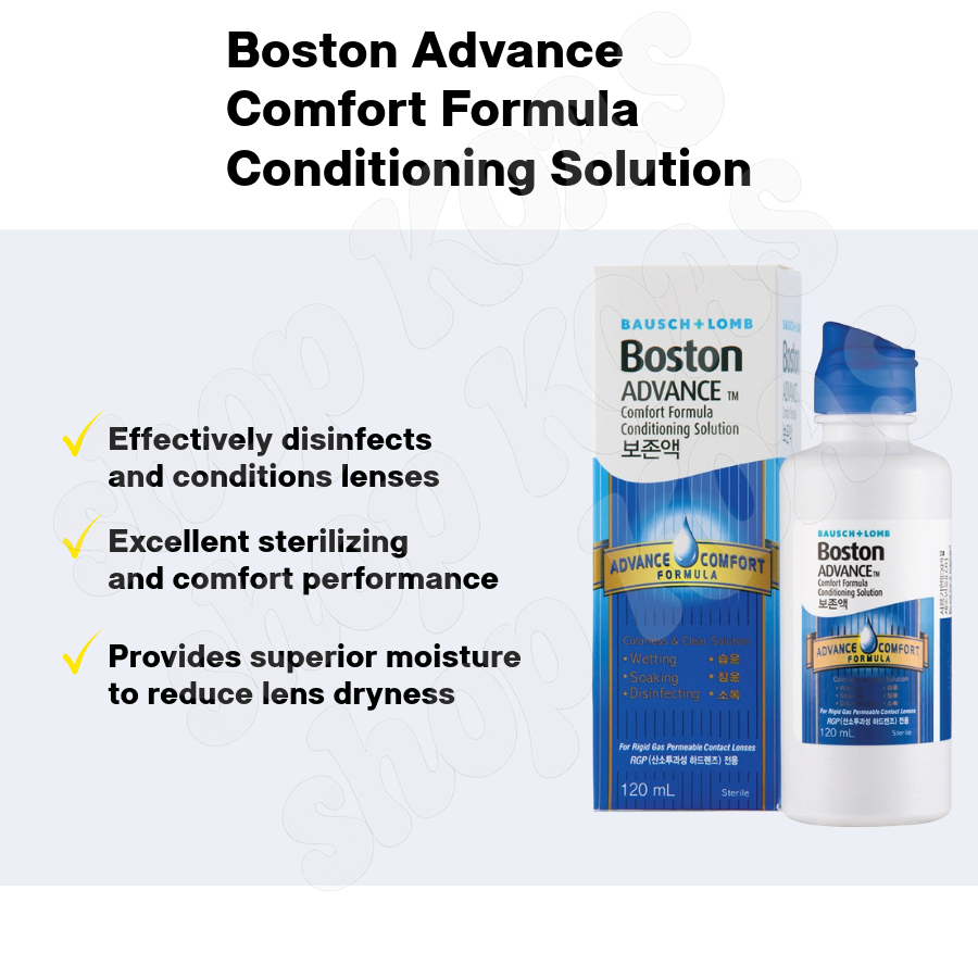 [Bausch + Lomb] Boston ADVANCE Conditioning Solution – 120ml ราคา ถูกที่สุด ดีลบีเคเค แกลเลอรีภาพที่ 3