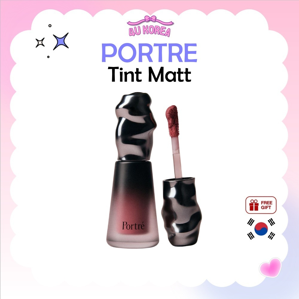 PORTRE Tint Matt 3.7ml – 6 สี / K-BEAUTY
