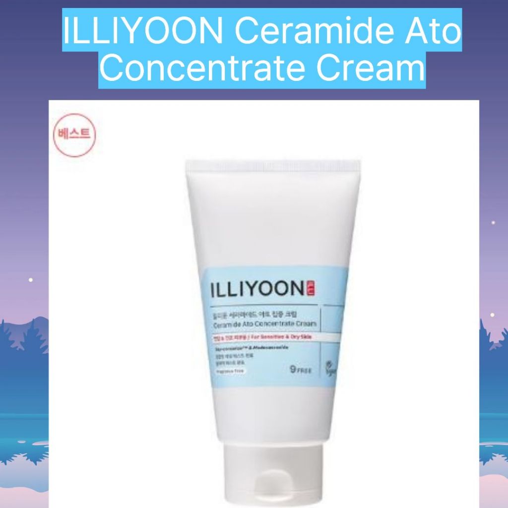 [ILLIYOON] Ceramide Ato Concentrate Cream/AtoCream /SensitiveSkinCare /SkinBarrierRepair /DeepMoistu