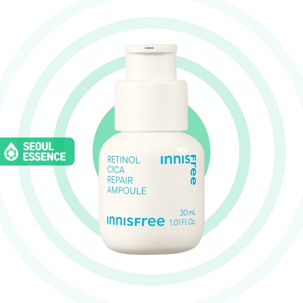 Innisfree Retinol Cica Repair Ampoule 50ml / 30ml / 14ml - การดูแลปัญหา + Resurface