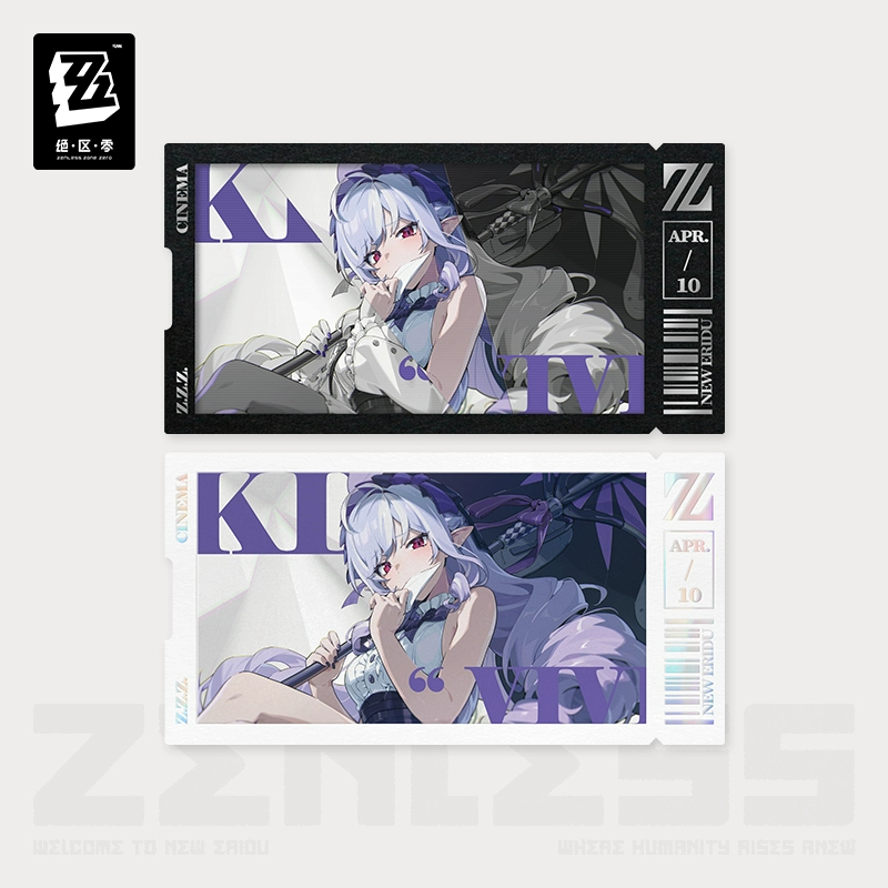 ท้องถิ่น [Zenless Zone Zero] ZZZ Official Shadow Picture Series การ์ดสะสมตัวละครชุด Vivian Banshee