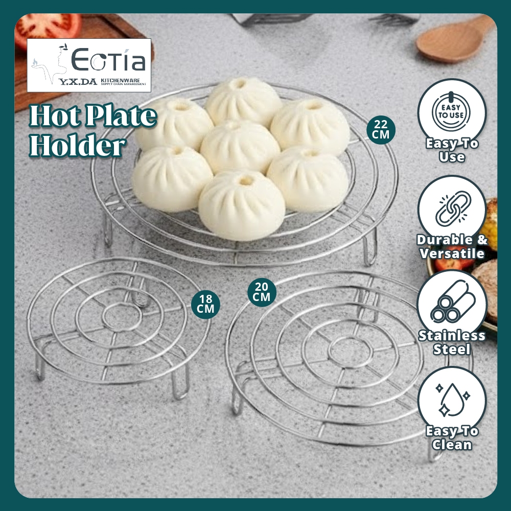 Table Matters - EOTIA Hot Plate Holder [Steam Rack Holder Steamer Shelf]