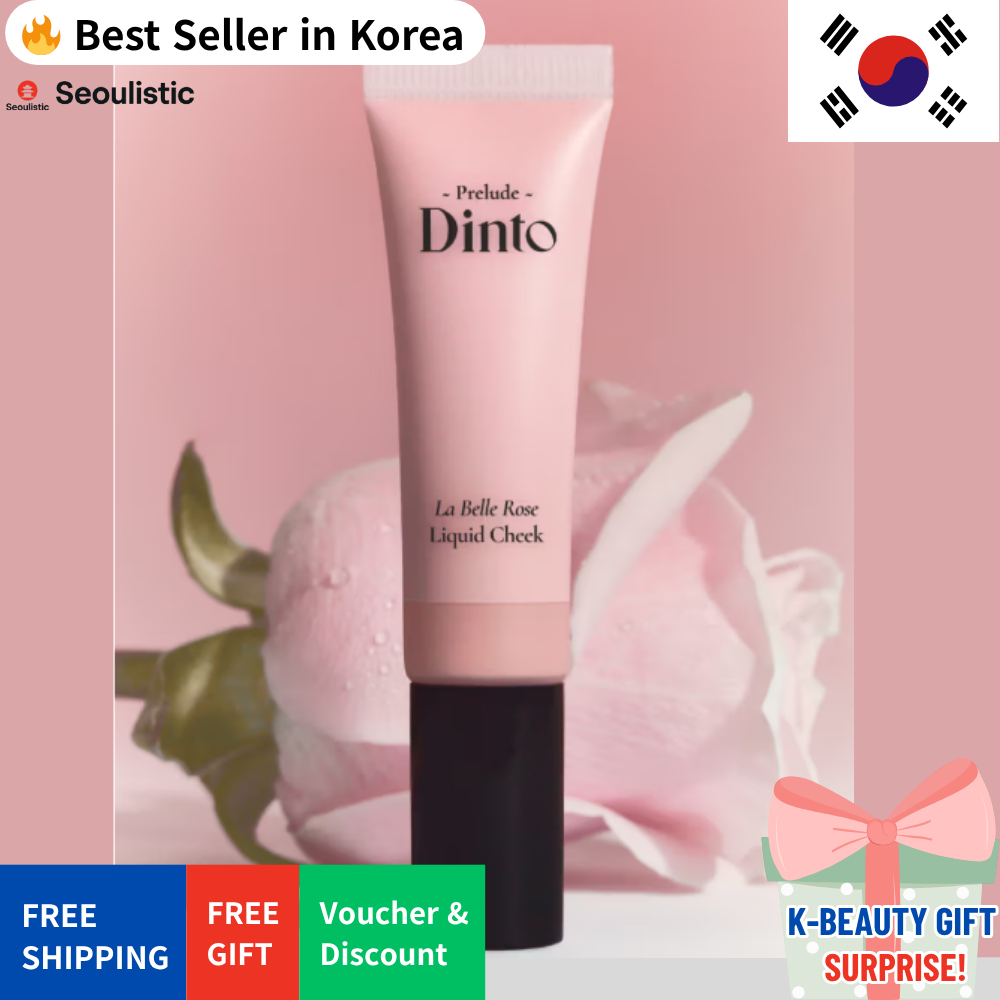 Prelude Dinto Labelle Rose Liquid Cheek 10ml Blush Moisturizing & Smooth | เกาหลีแท้