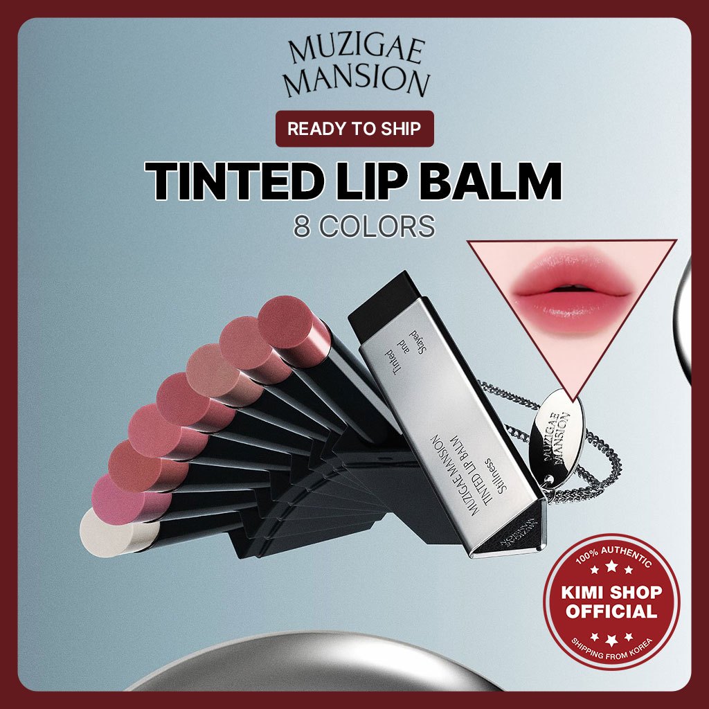[MUZIGAE MANSION] muzigae_mansion Tinted Lip Balm 3g 8 สี Tint