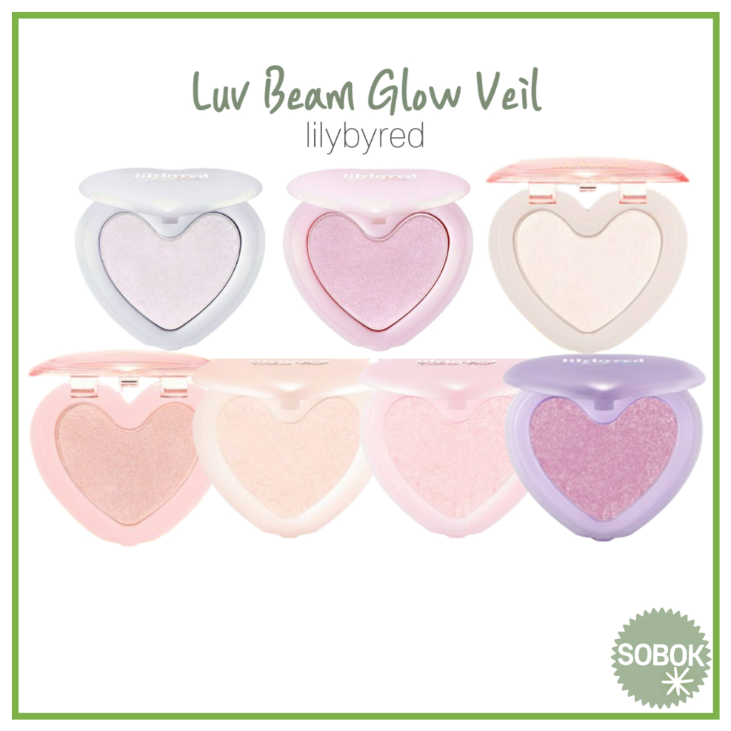 [lilybyred] Luv Beam Glow Veil 8 color 3.2g highlighter