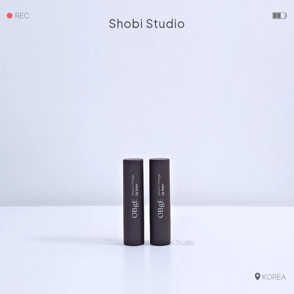 [ลิปบาล์มเปลี่ยนสี] OBgE Mood Change Lip Balm / 3g / ออบเจ ลิปบาล์ม