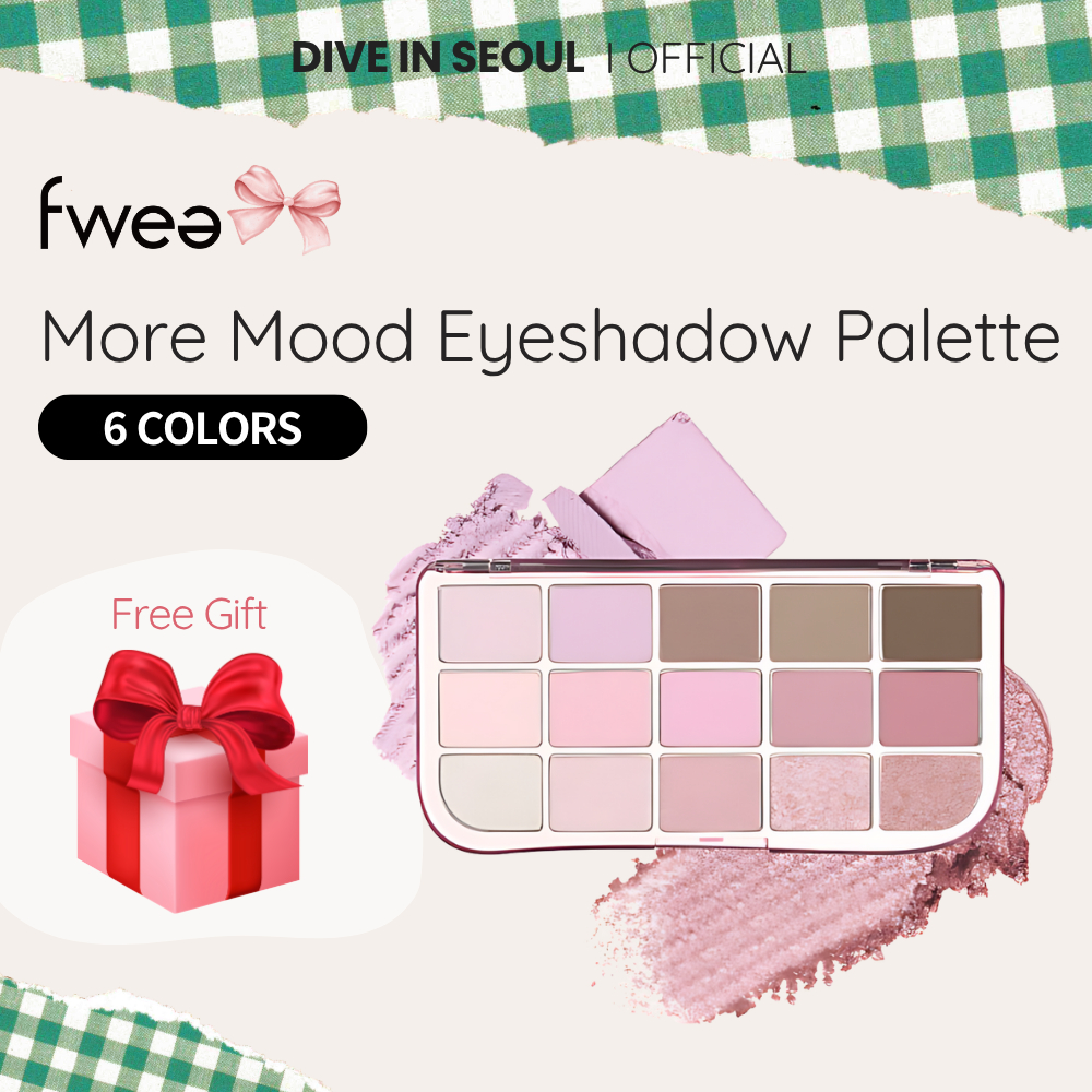 [FWEE] More Mood Eyeshadow Palette – 6 สี