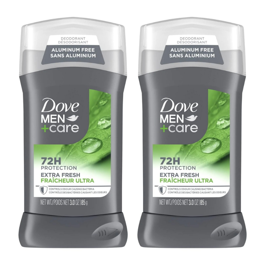 DOVE เมน + แคร์ เอ็กซ์ตร้า เฟรช ดีโอโดแรนท์ สติ๊ก 85g ปกป้องกลิ่นยาวนาน 72ชั่วโมง กลิ่นซิตรัส เกาหลี